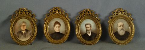 Miniaturas Los Fundadores de la Familia Lastra Lopez, Bonifacio Lastra Gomez 1845-1896, Enriqueta Quirno Costa - 18
