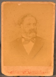 Jos M. Jurado, Cabinet Portrait por Christiano Junior, circa 1875
