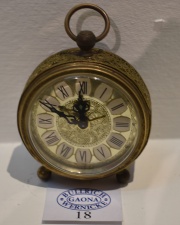 Reloj de mesa Blessing, desperfectos. Diámetro 7 cm.