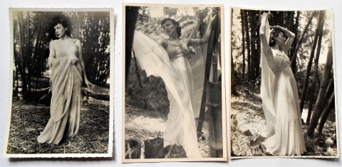 BERTA SINGERMAN, fotografias originales artisticas, circa 1930. 3 Piezas.