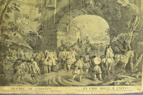 Diez grabados. St Paul aux Philip III ', grabado tomado de una obra de Raphael, Rembrandt y otros. Casa Veltri.