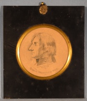 Baron Nelson of the Nile. Grabado circular. Casa Veltri. Diámetro: 11,5 cm. Circa 1800.