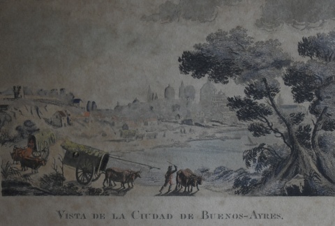 Vista de La Ciudad de Buenos Ayres. Casa Veltri.