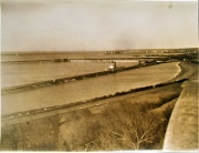 Puerto de Mar del Plata. Fotografía de gran tamaño, tomada por DIEZ, año 1933, 24 x 18 cm.