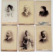 Fotografias antiguas en formato cabinet portrait