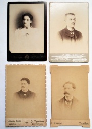 Fotografias antiguas en formato Cabinet Portrait