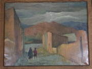 Faggioli, Paisaje de Humahuaca, óleo de 38 x 50 cm. Boleta compra Bco Municipal año 1964.