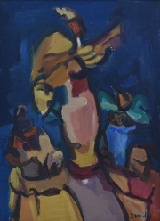 Ivan Vasileff, óleo sobre tela de 30 x 40 cm.