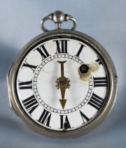 Reloj de Bolsillo Bartholomy A Huningue, averiado, faltantes. (551)