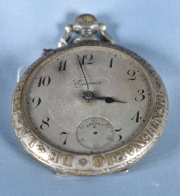 Reloj de Bolsillo Eximia, del centenario, 1810-1910. De metal. Roturas. (573).