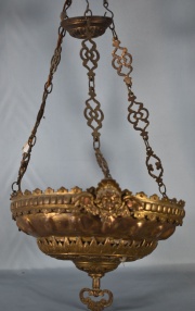 Lmpara votiva de bronce. (494)