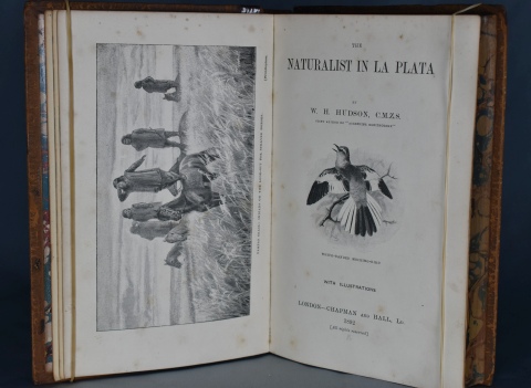 HUDSON W. H.: THE NATURALIST IN LA PLTA, 1892. 1 vol.