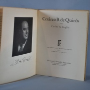 FOGLIA, Carlos A. CESAREO BERNARDO DE QUIROS. Bs. As. Ediciones Culturales Argentinas,