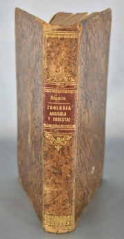 Blanco Fernandez, Antonio: 'Zoología Agrícola y Forestal'. Madrid Imprenta Nacional 1859