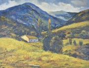 Cerrito, Egidio, El Valle, leo de 61 x 75 cm.