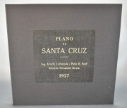 Plano de Santa Cruz de Ing. A. Lefrancois - P. Porri - E. F. Rivera. Año 1927 - Catastral con los nombres de