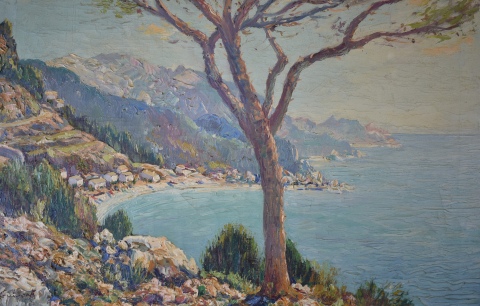 Francisco Guinart 'Mallorca', óleo de 61 x 75 cm.