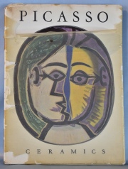CERAMICS BY PICASSO, con 18 láminas (2 faltantes). Skira New York 1955. 29 x 38 cm.