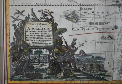 Mapa 'Novus Orbis Sive America Meridionalis et Septentrionalis '