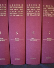 Benezit - E. DICTIONNAIRE DES PEINTRES SCULPTEURS DESSINATEURS ET GRAVEURS. Editado por Grund 1999. Tomo 1 al 14.