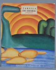 TARSILA DO AMARAL, Textos de Aracy Amaral. Banco Velox 1998. Muy ilustrado. 29,5 x 24 cm. 1 vol.