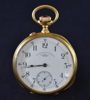Reloj de bolsillo Gallopin, de oro. Perteneció a Antonio Muniz Barreto.