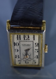 Reloj Ulyses Nardin, de pulsera. Caja de oro. Inscripción: 'Prof. Albert Einstein, Los Angeles, Jun-18-1932'