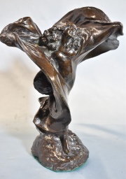 Escultura de Bronce patinado, Bailarina.