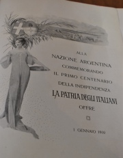 ZUCCARINI, Emilio, Il Lavoro Italiani Nella Rep. Argentina. Deterioros. 1 vol.