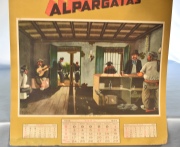 Almanaques Alpargatas Años 1941-43 y 44. Tres Piezas. Incompletos, desperfectos. Ilust. por F. Molina Campos