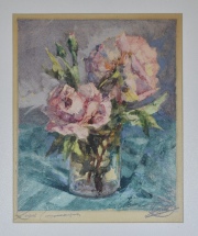 Rafael Muñoz 'Rosas', monocopia. 24 x 20 cm.